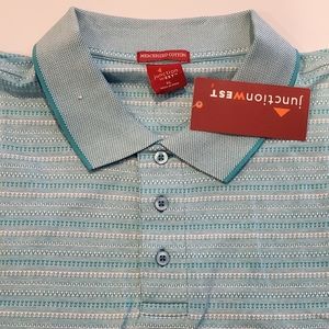Junction west casual polo shirt size XL